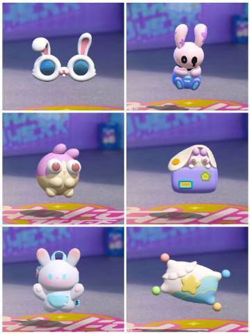 蛋仔里我觉得最可爱的紫皮配饰[哇]#蛋仔派对# ​​​