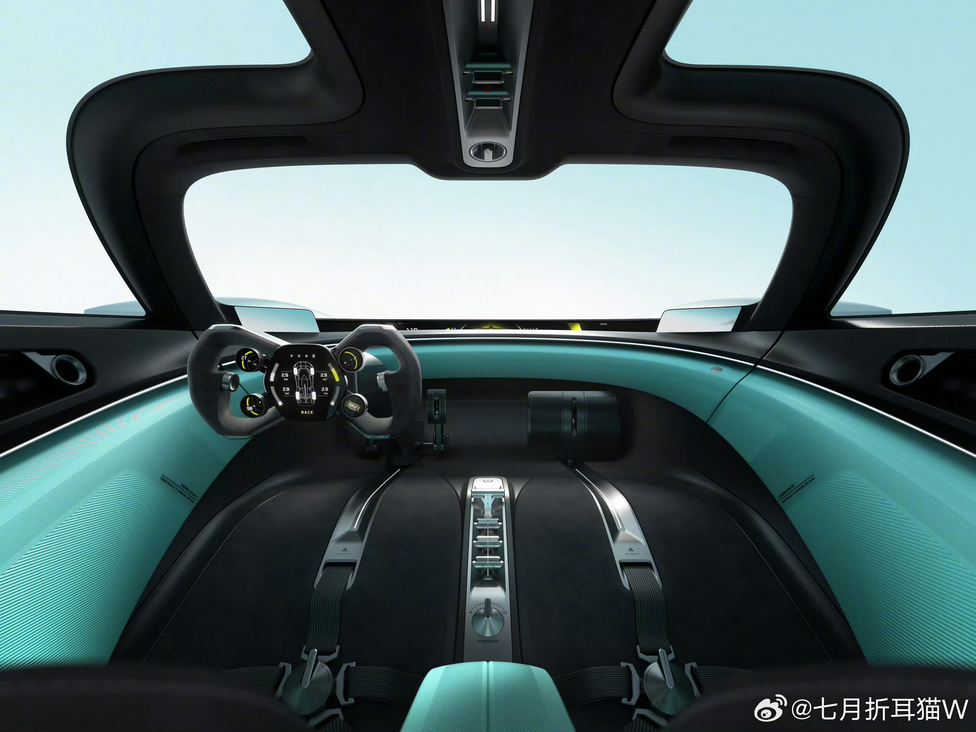 小米VisionGT实车实车图片来了！确定了是惊喜是超跑，看这车身线条与结构设计