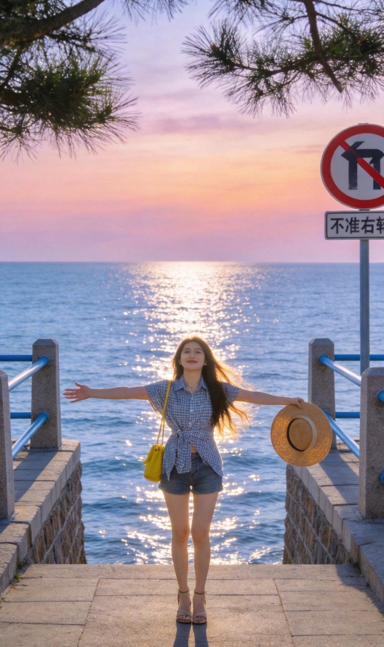 享受自由 慢下来看世界 衬衣 穿搭