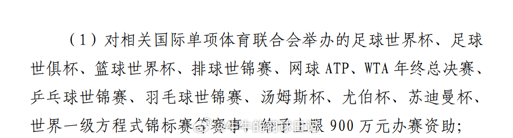 2026年深圳市体育产业专项资金申报指南：对相关国际单项体育联合会举办的...羽