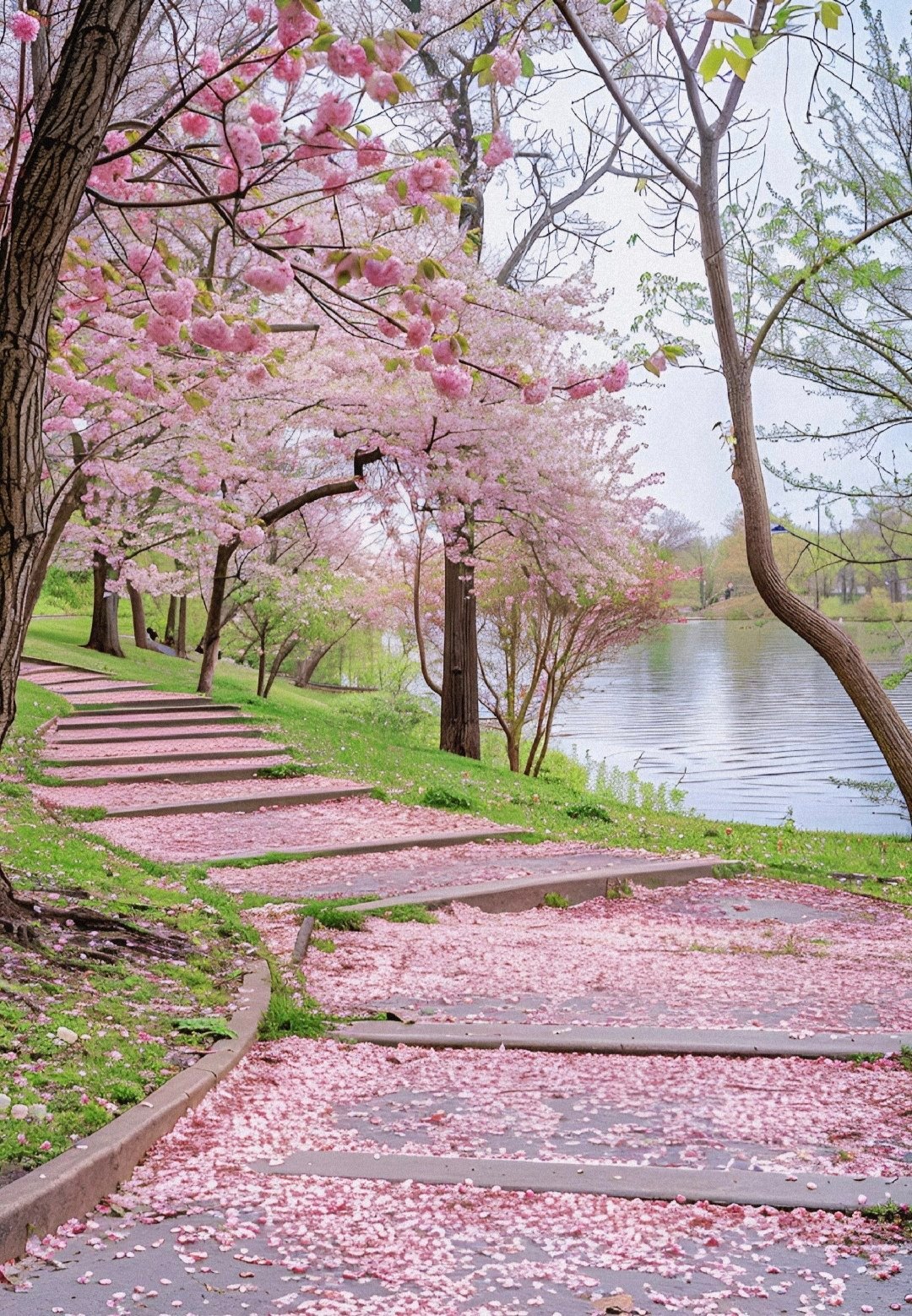 又到了看樱花🌸的时候了，那个她还在吗风景 | 壁纸 | 春天景色 ​​​