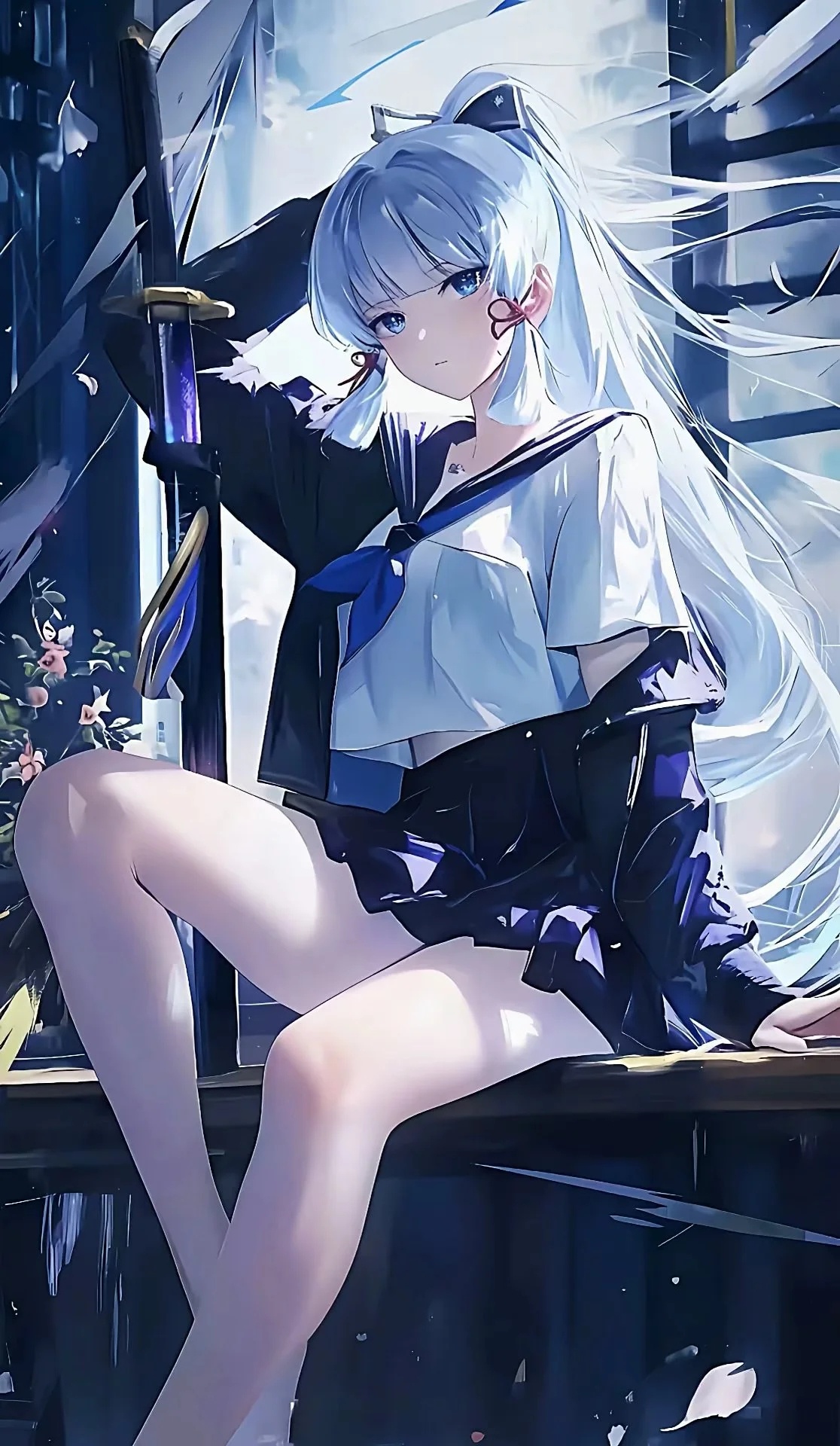 #原神[超话]##漫视界企划##原神# 珊瑚宫心海和神里绫华的一些绝美插画。 ​