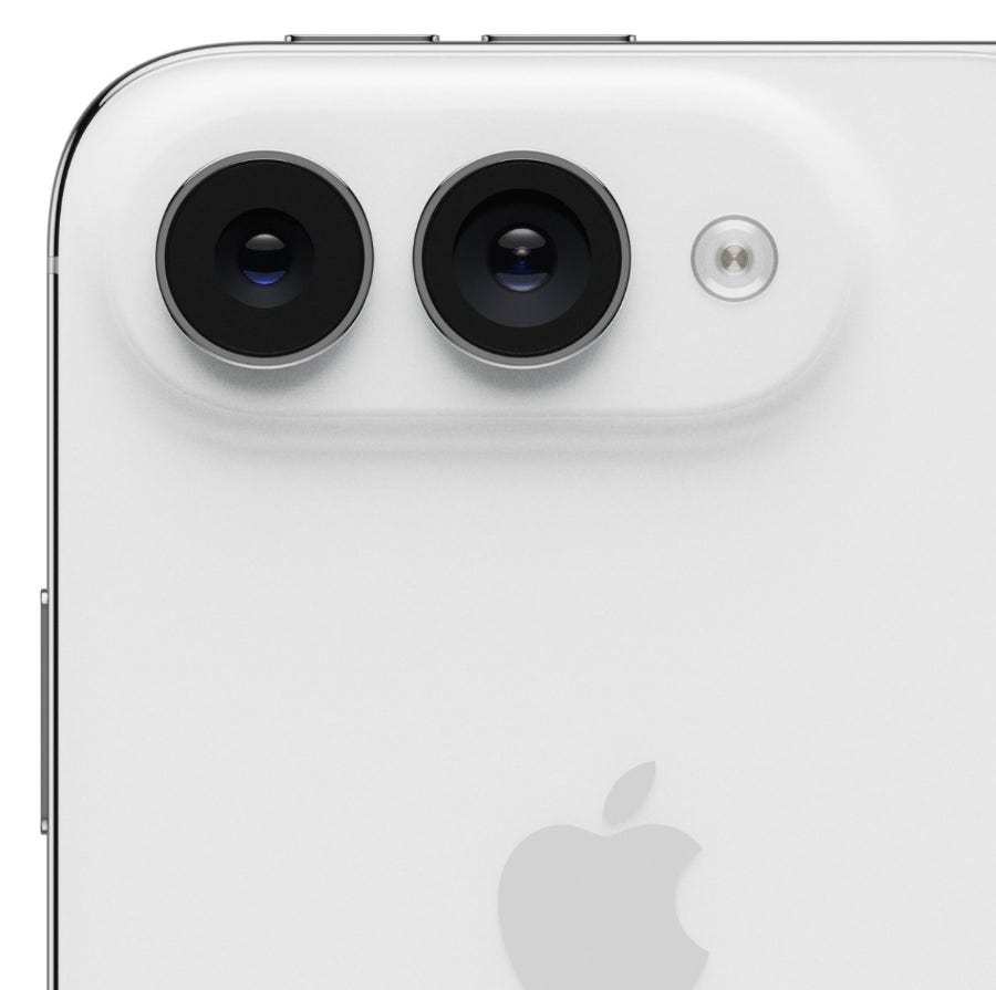 根据苹果 iPhone Ultra 泄露的模型绘制的背面渲染图 
