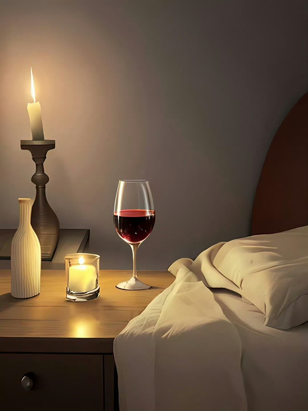 喝了点小酒，躺在床上的感觉真好，其实不是酒好喝，也不是真的很爱喝酒。只是喜欢这种