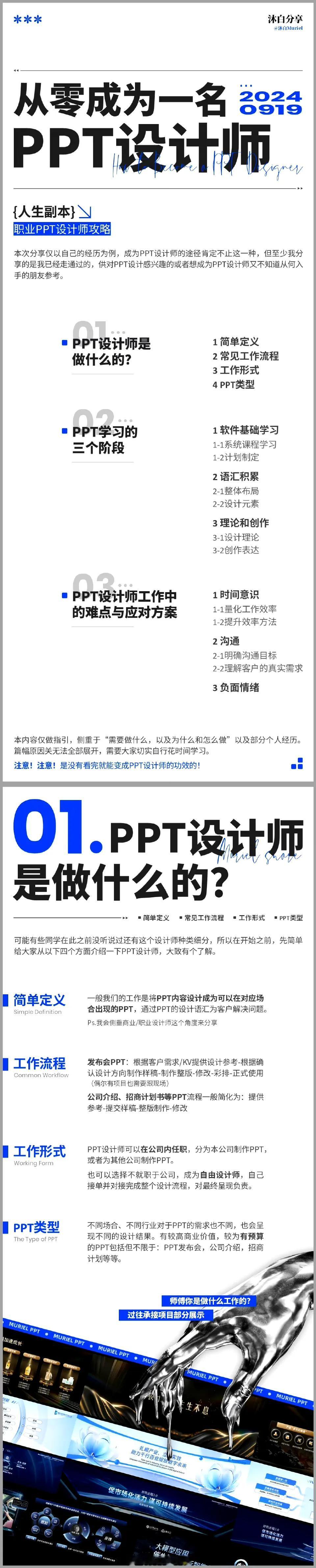 想成为PPT设计师却不知道从何开始？希望对你有帮助