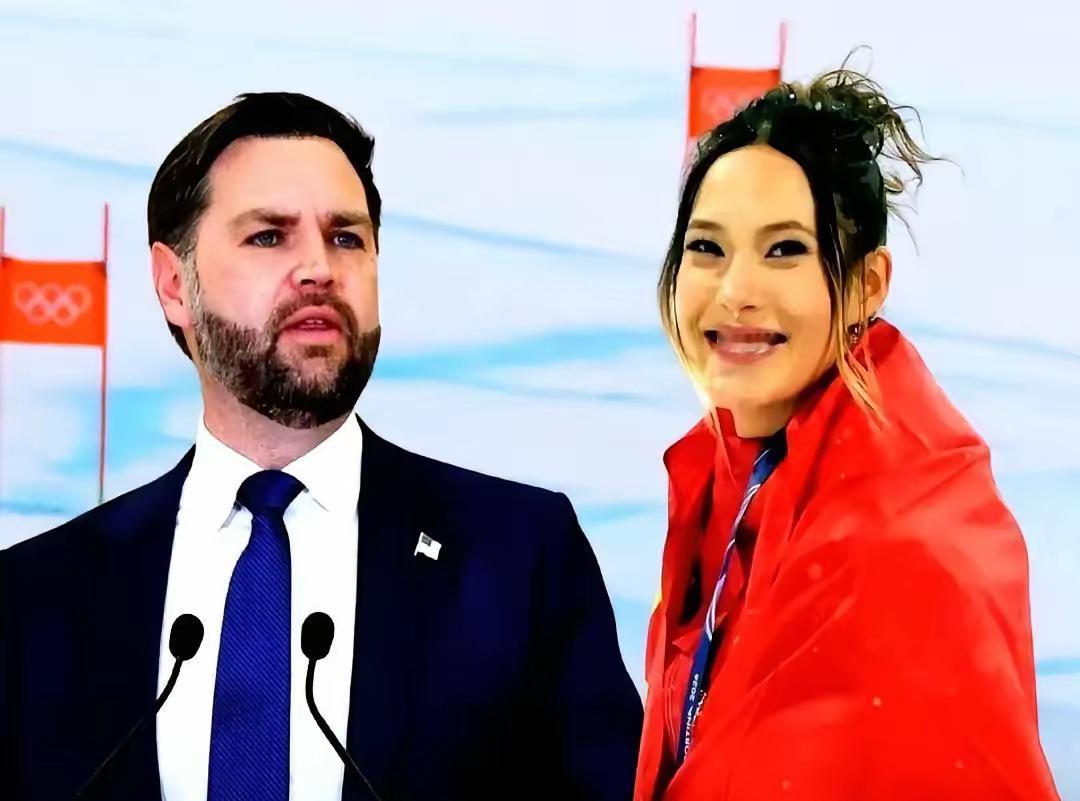 谷爱凌与万斯扛上了！

万斯公开说，在美国长大，就该代表美国比赛。
这话一出来，