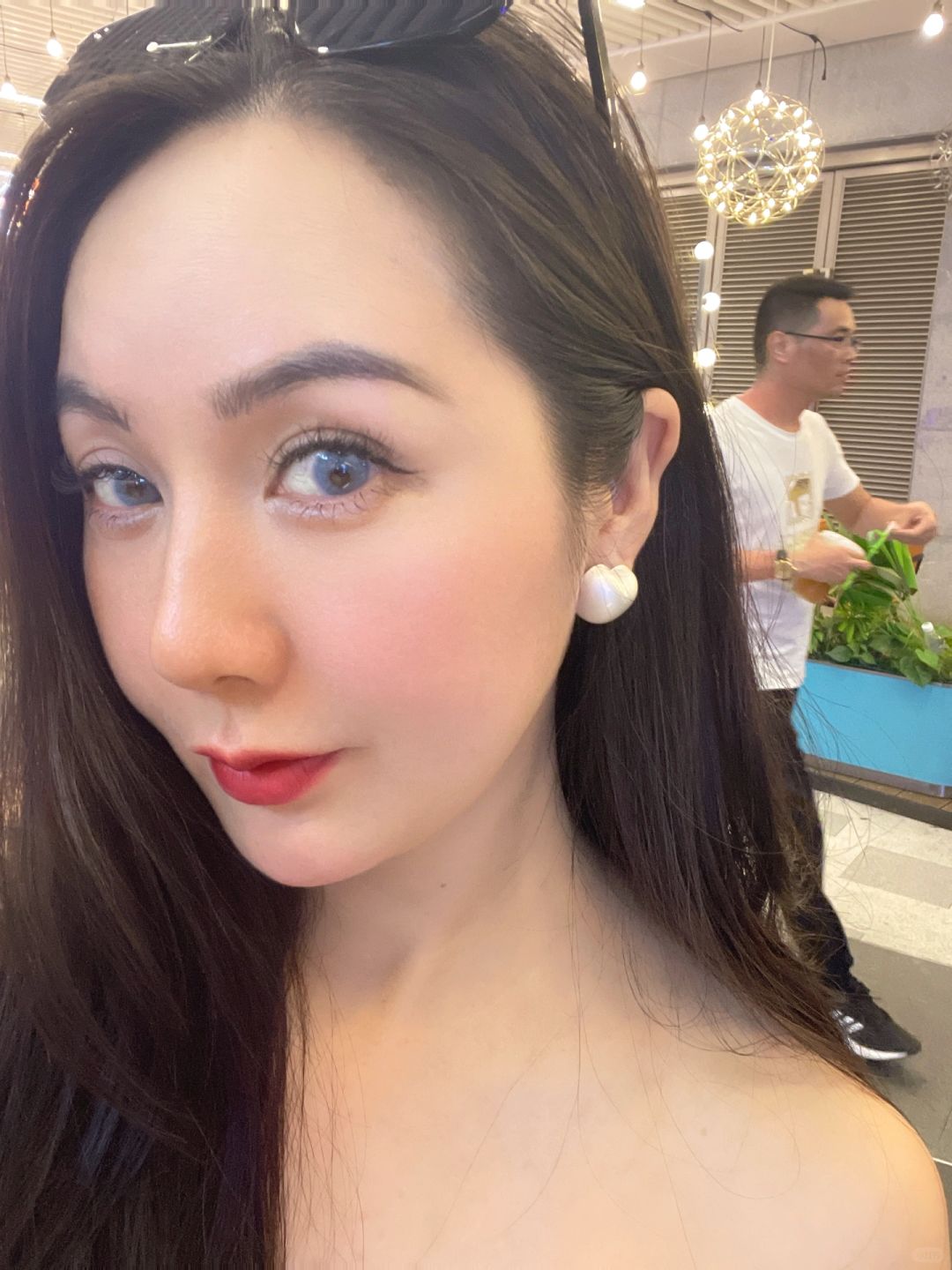 收获了一对喜欢滴耳钉