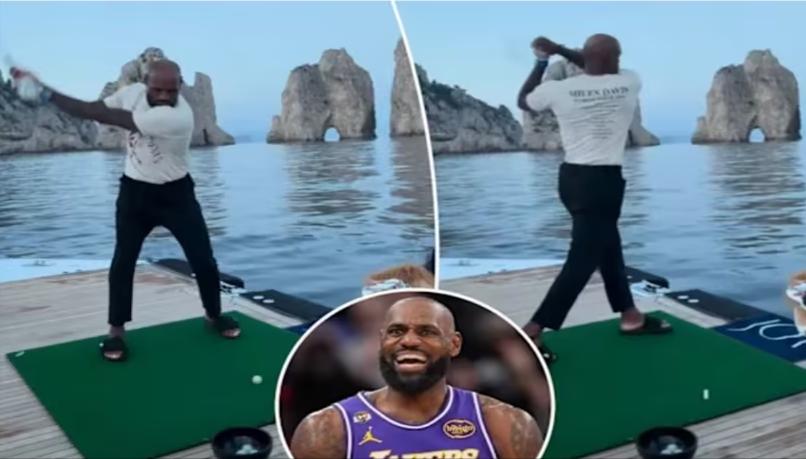 NBA超级球星勒布朗·詹姆斯最近在意大利度假时惹上了麻烦。这位篮球巨星在卡普里岛