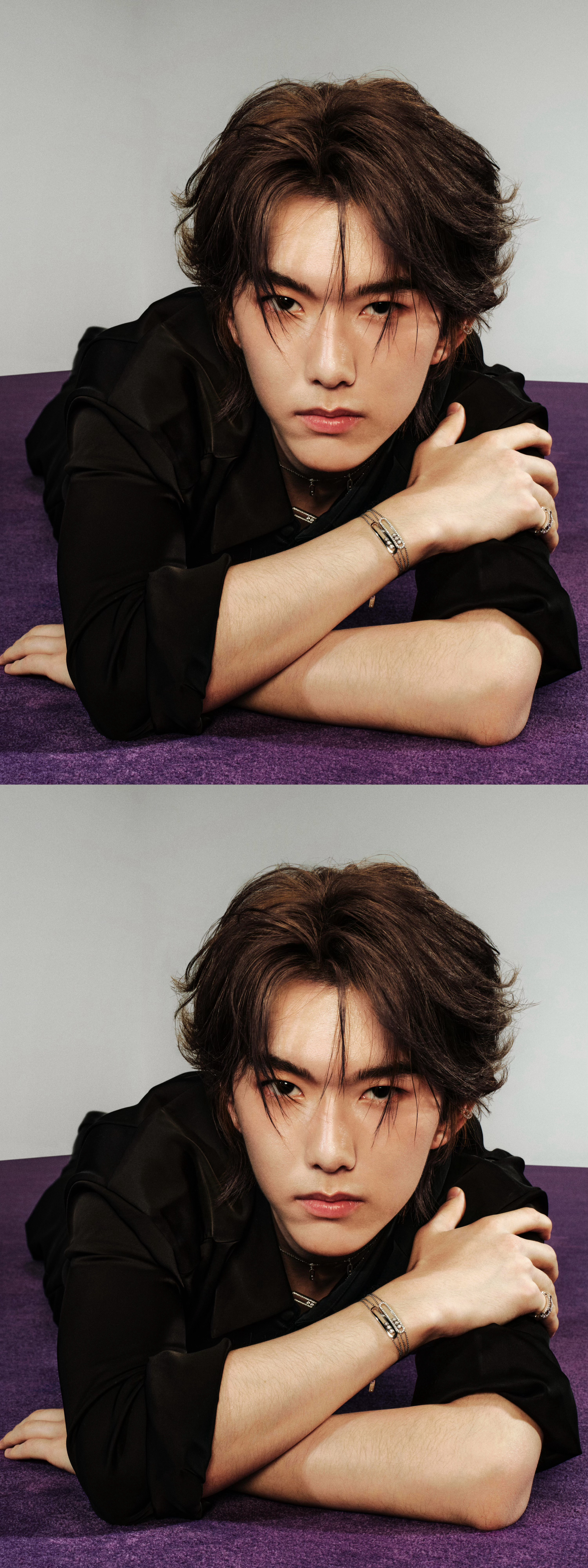 马柏全怼脸特写好权威 马柏全梅西卡怼脸花絮大片 野性中透着高级 好漂亮一张脸 表