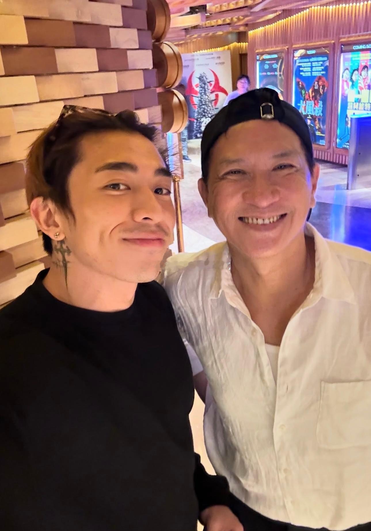 Tyson偶遇张家辉🤳 ​​​