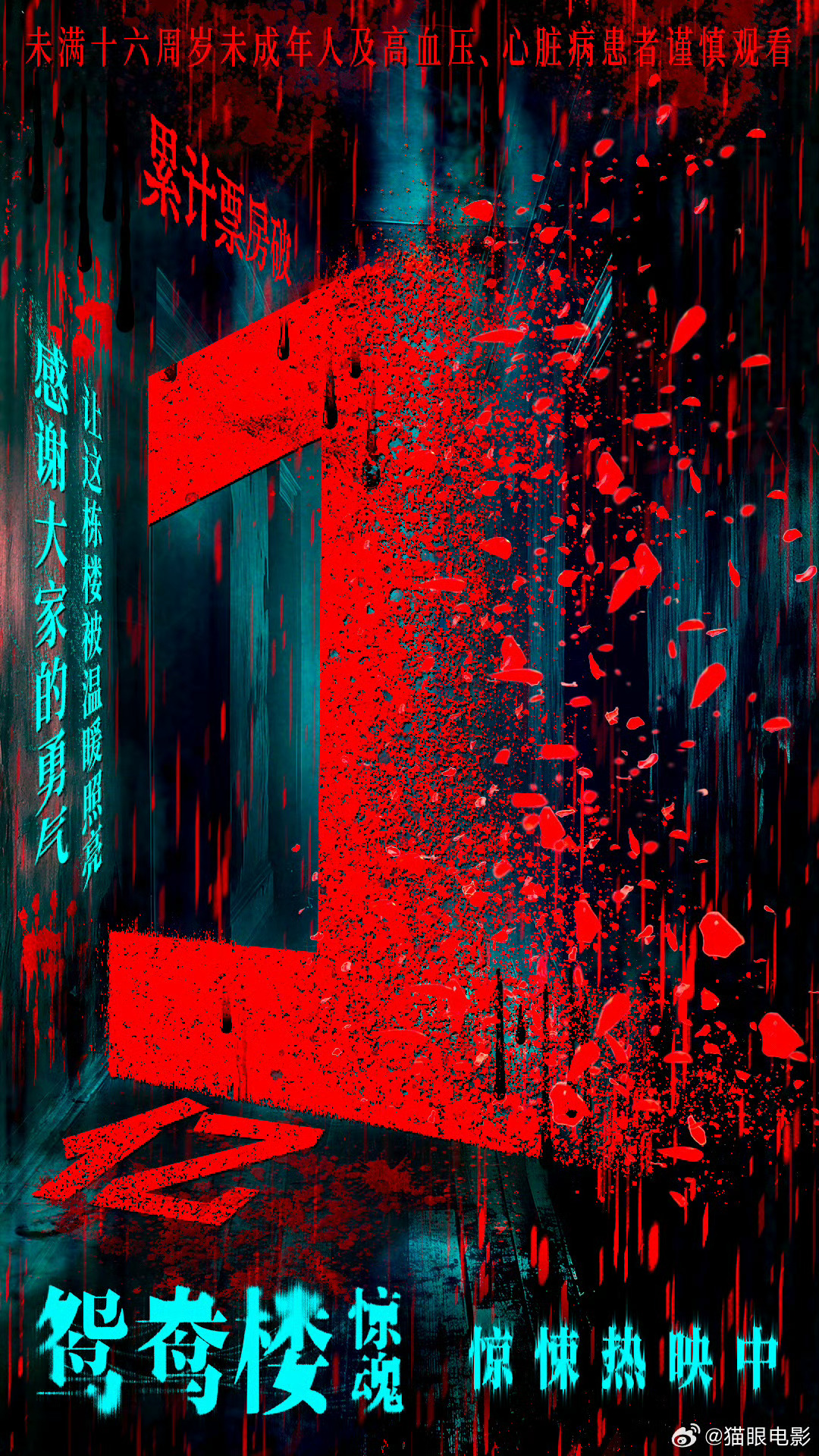 《鸳鸯楼·惊魂》不声不响地破亿了，上次国产恐怖片破亿还是7年前的《京城81号2》
