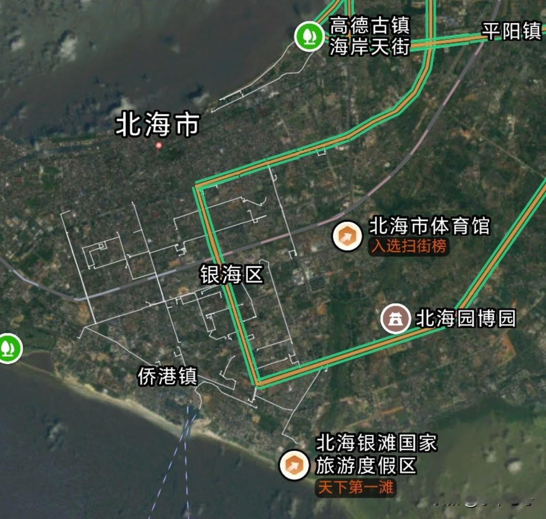 广西沿海一座城，城不大，却能吸引不少的北方人！

在广西北部湾三市里，北海的发展