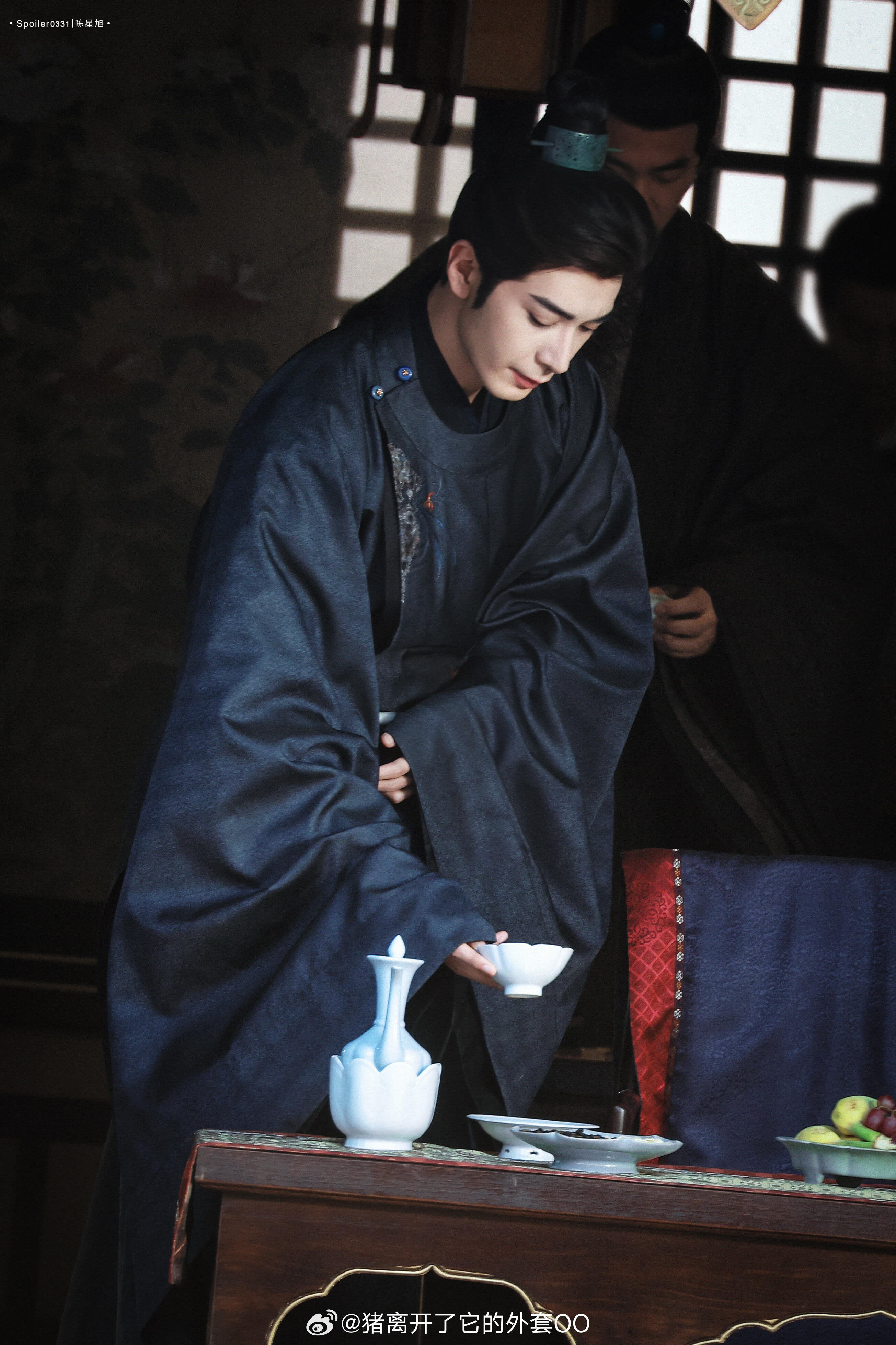 陈星旭《金枝》陆行之路透，好俊朗样貌，古韵的仪态！！