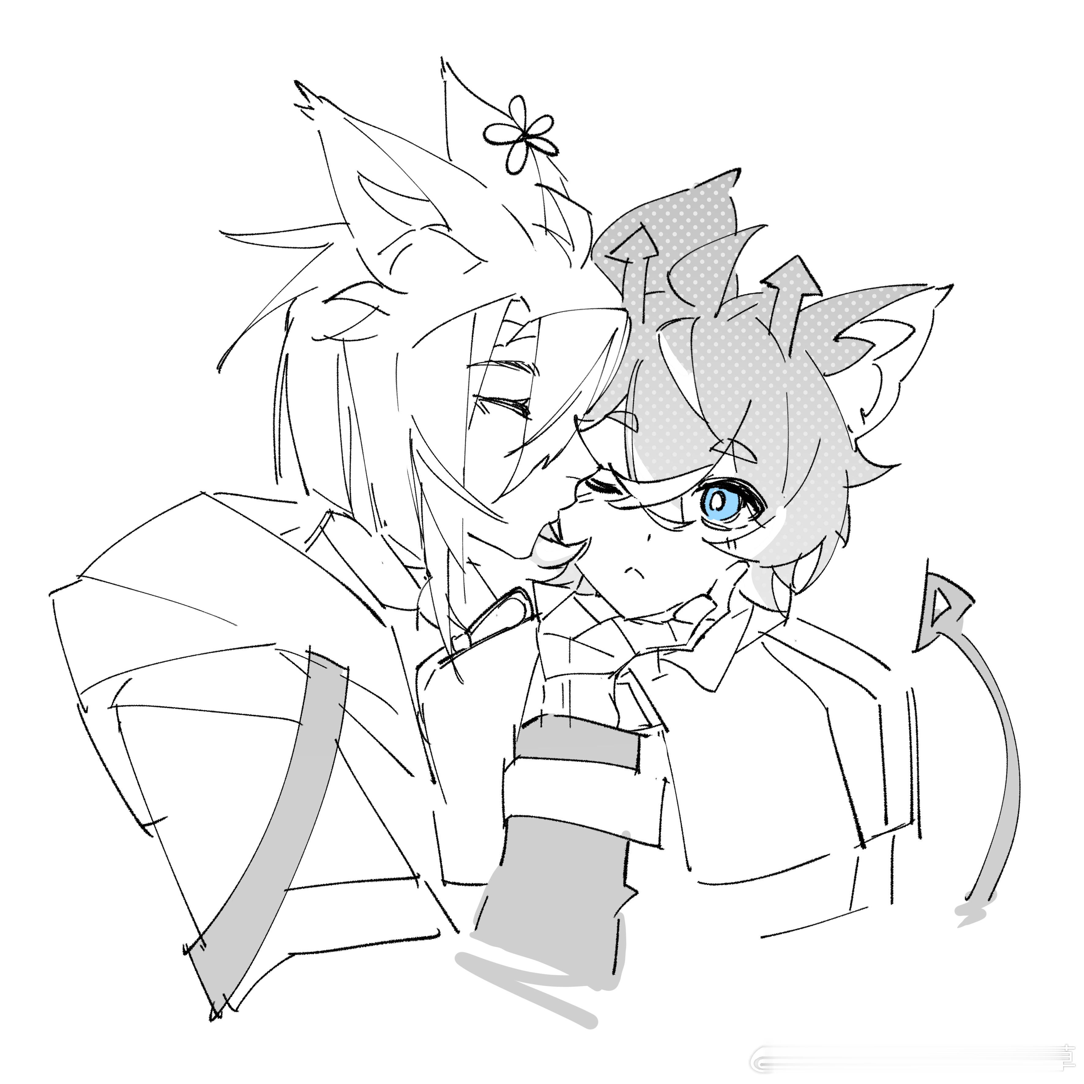 kiss一下
