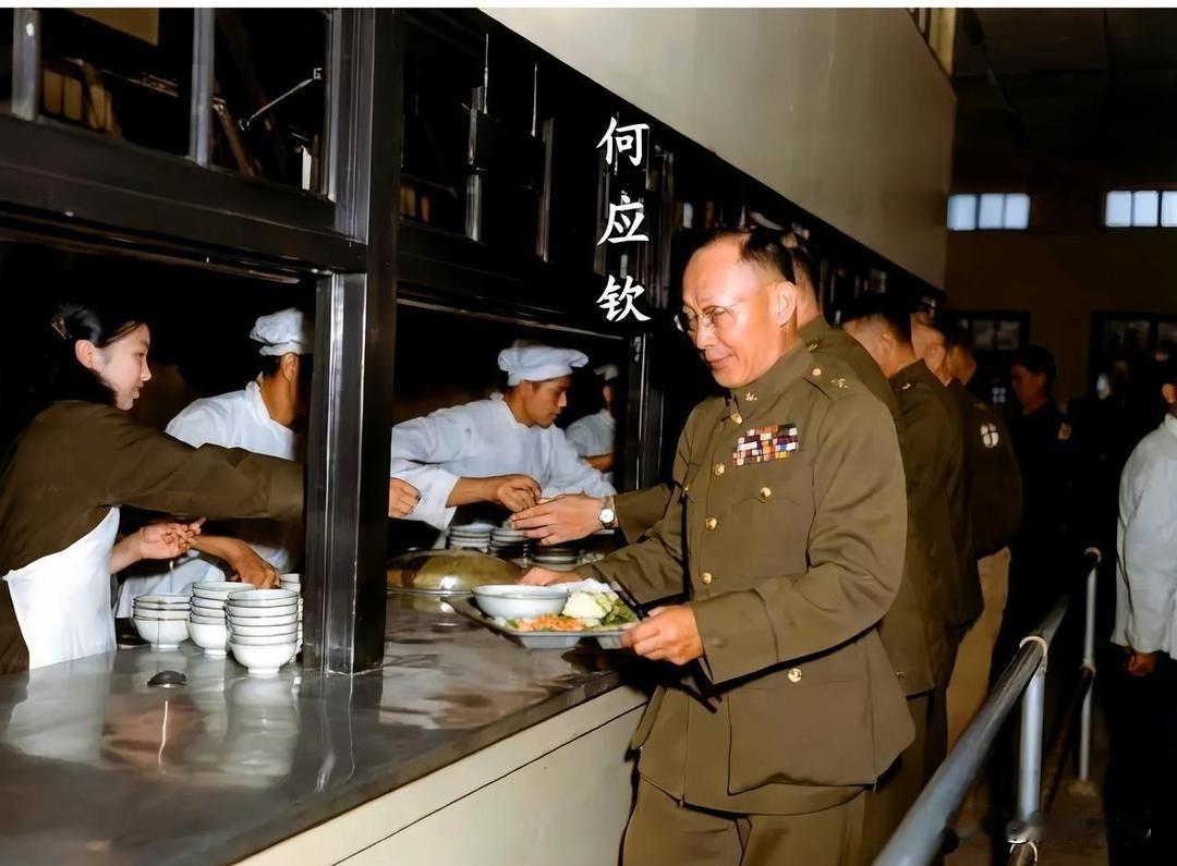 1948年南京罕见实拍！58岁何应钦独自打饭，紧锁眉头道尽亡国颓势
 
一九四八