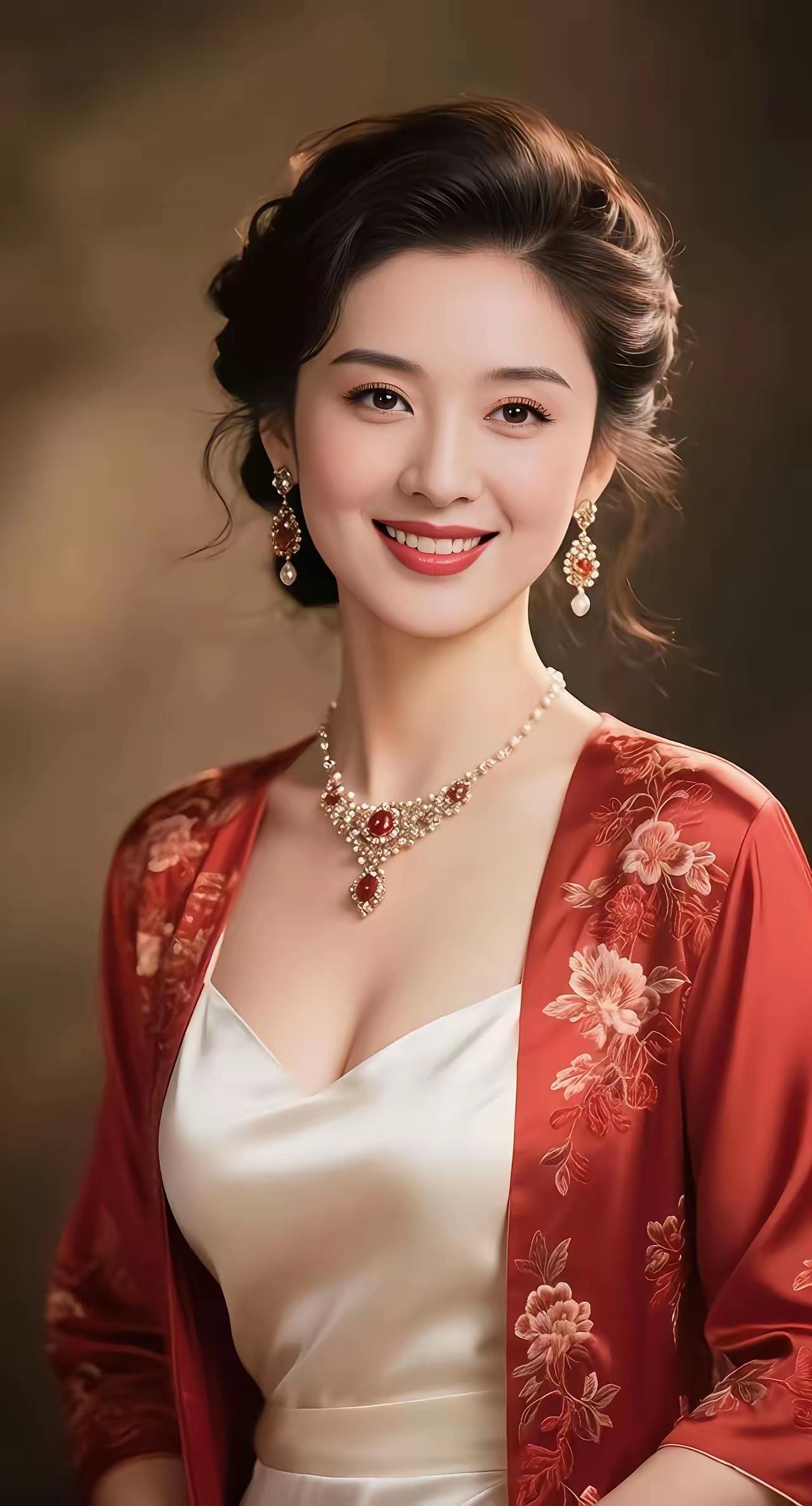 珠光宝气，华丽，美丽