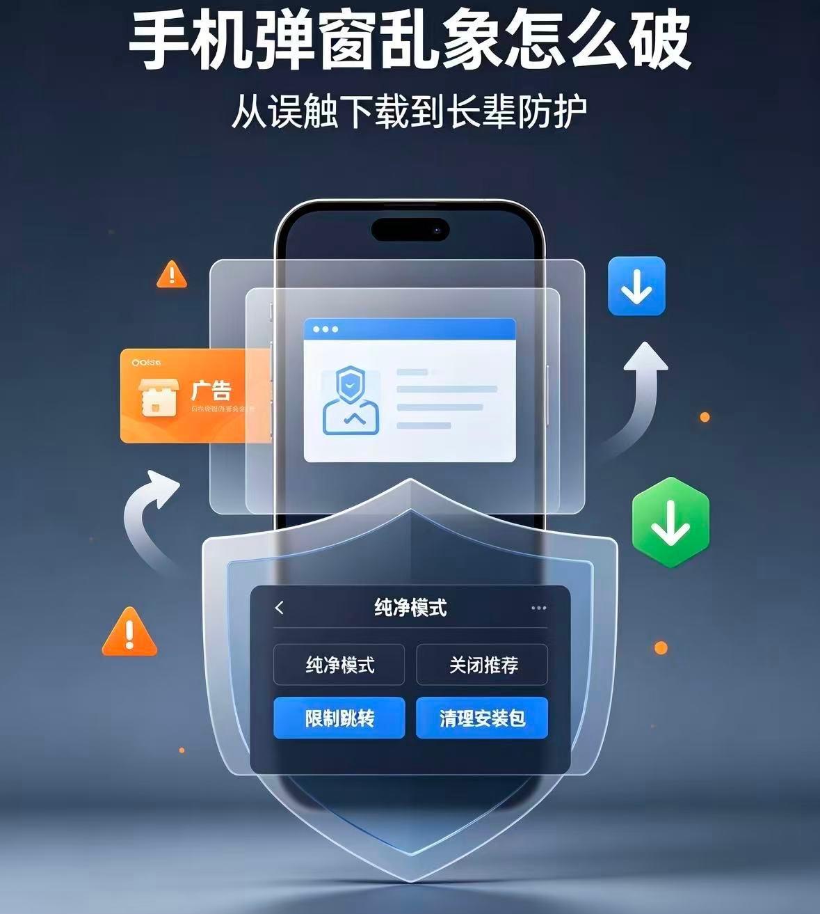 我遇到过最离谱的，那当然是我打开短视频跳出来的，全是广告手机不小心误触直接下载各