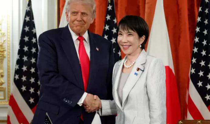 美媒曝光特朗普和高市早苗的部分通话内容后，日本政治学教授前嶋和弘感叹：“对特朗普