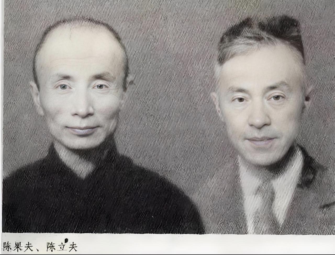 没想到当年把控国民党党务、一手创立中统的陈氏兄弟，晚年境遇居然差得这么大！俩人是