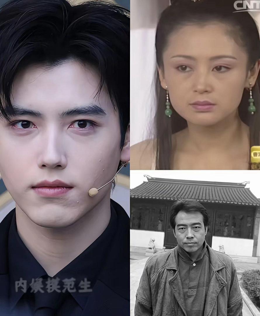 这基因。。。我悟了⁉️阿瑟到底遗传了谁…感觉眼睛像妈妈都是大眼睛小开扇气质的古典