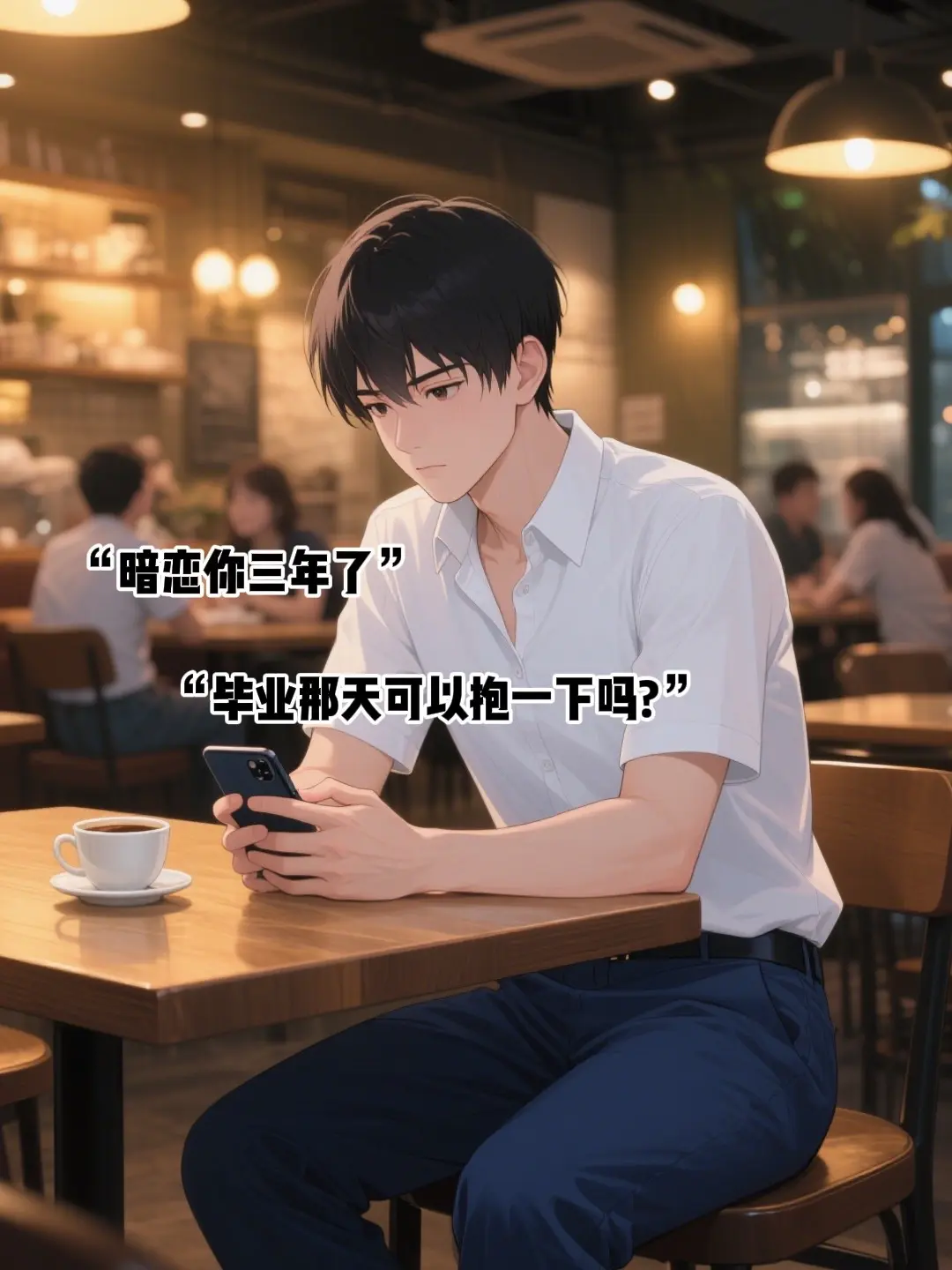 暗恋是一个人的兵荒马乱。