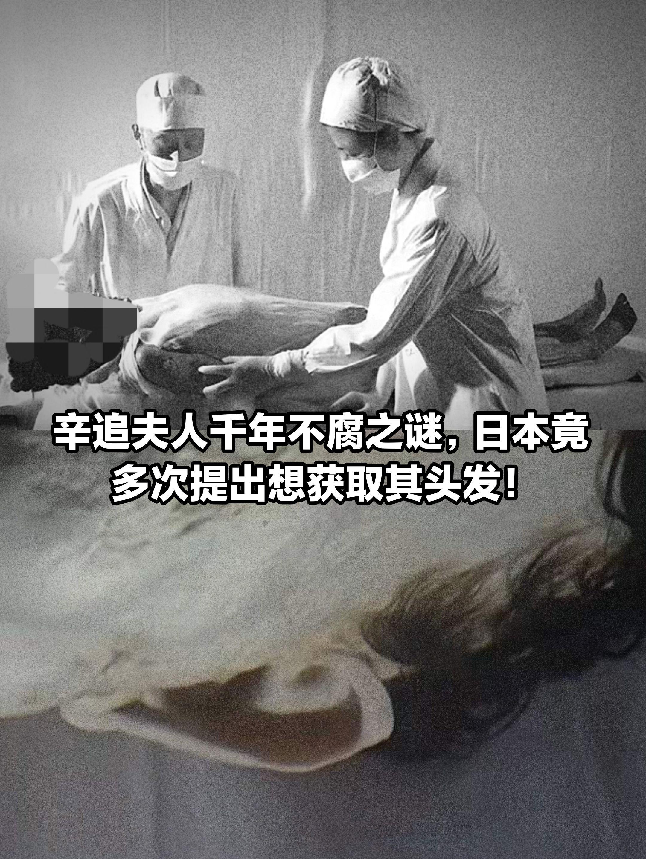 辛追夫人千年不腐，日本为何多次想取其头发。