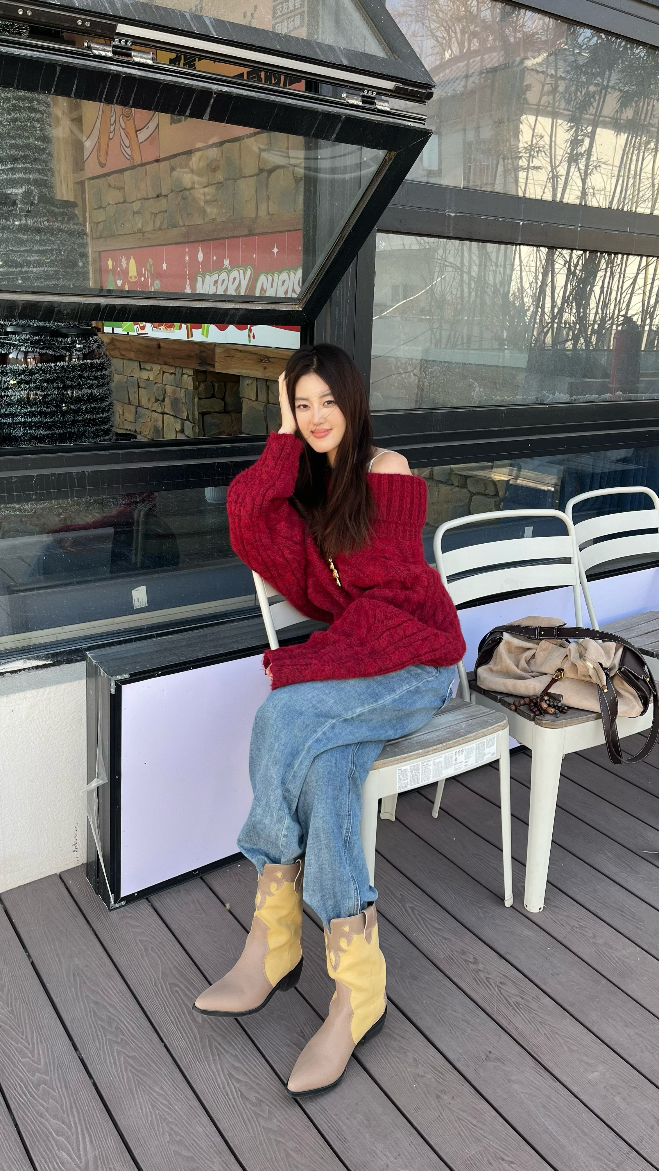 出门喝个咖啡☕️穿搭分享小狗快乐日记 洛阳·嵩县