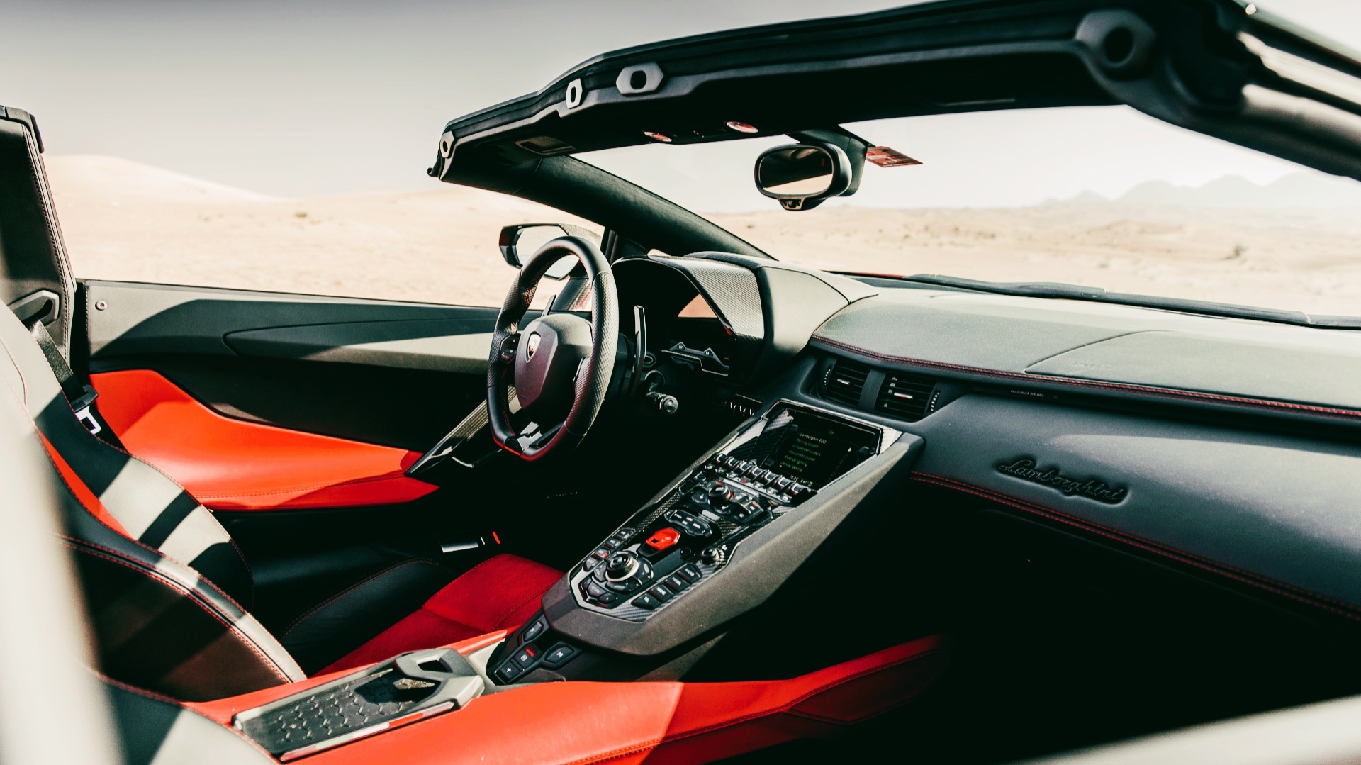 太帅了Lamborghini Aventador S Roadster大v聊车