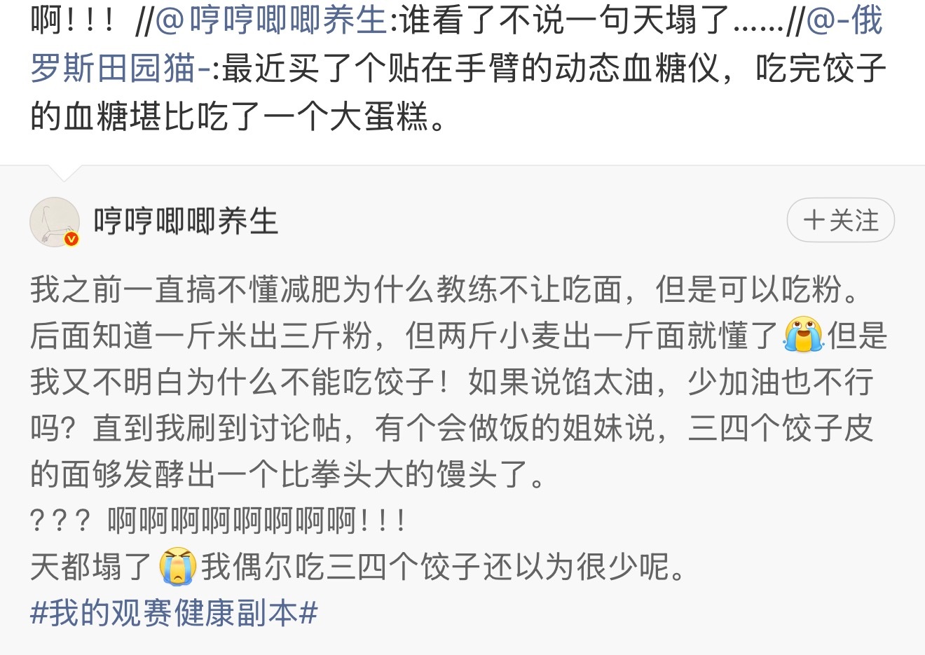 爱吃饺子的人天塌了