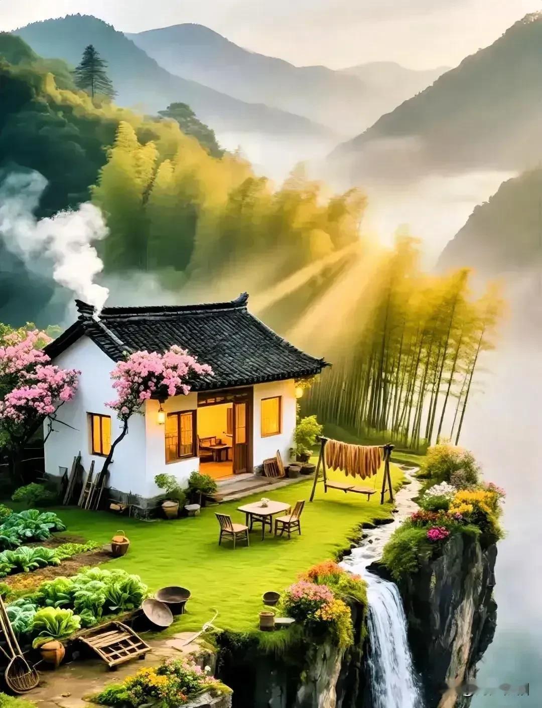 《十六字令·家》
 
家。
烟火温情暖碧纱。
心归处，
岁岁享清嘉。
