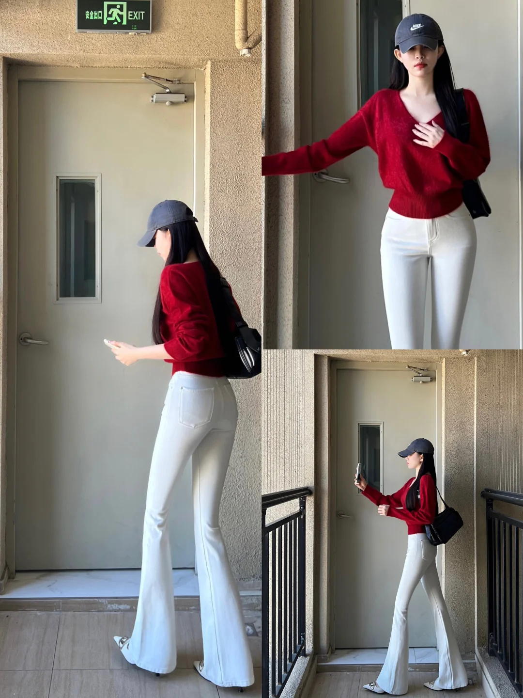 ❤️新年穿什么！红上衣➕白裤子