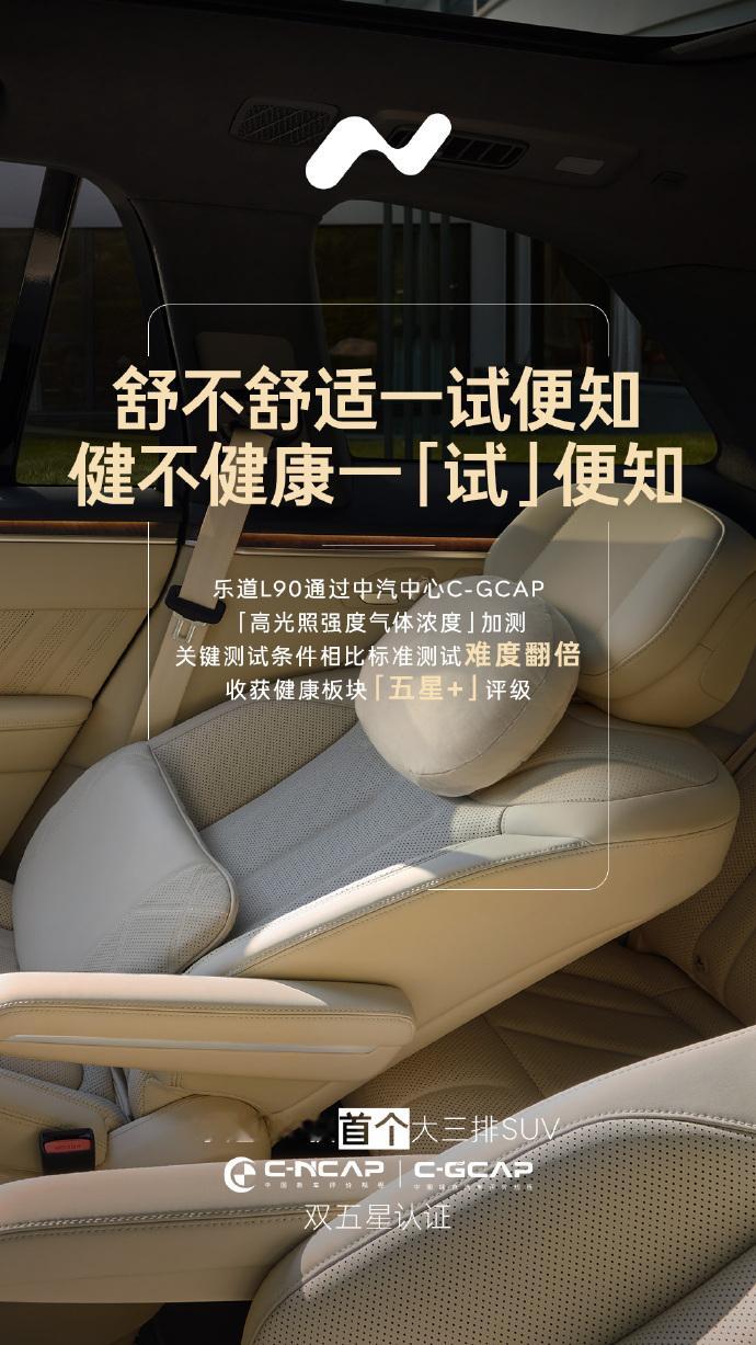 车里说不清道不明的异味从哪来 作为大三排SUV品类首个拿下双五星的车型，乐道L9