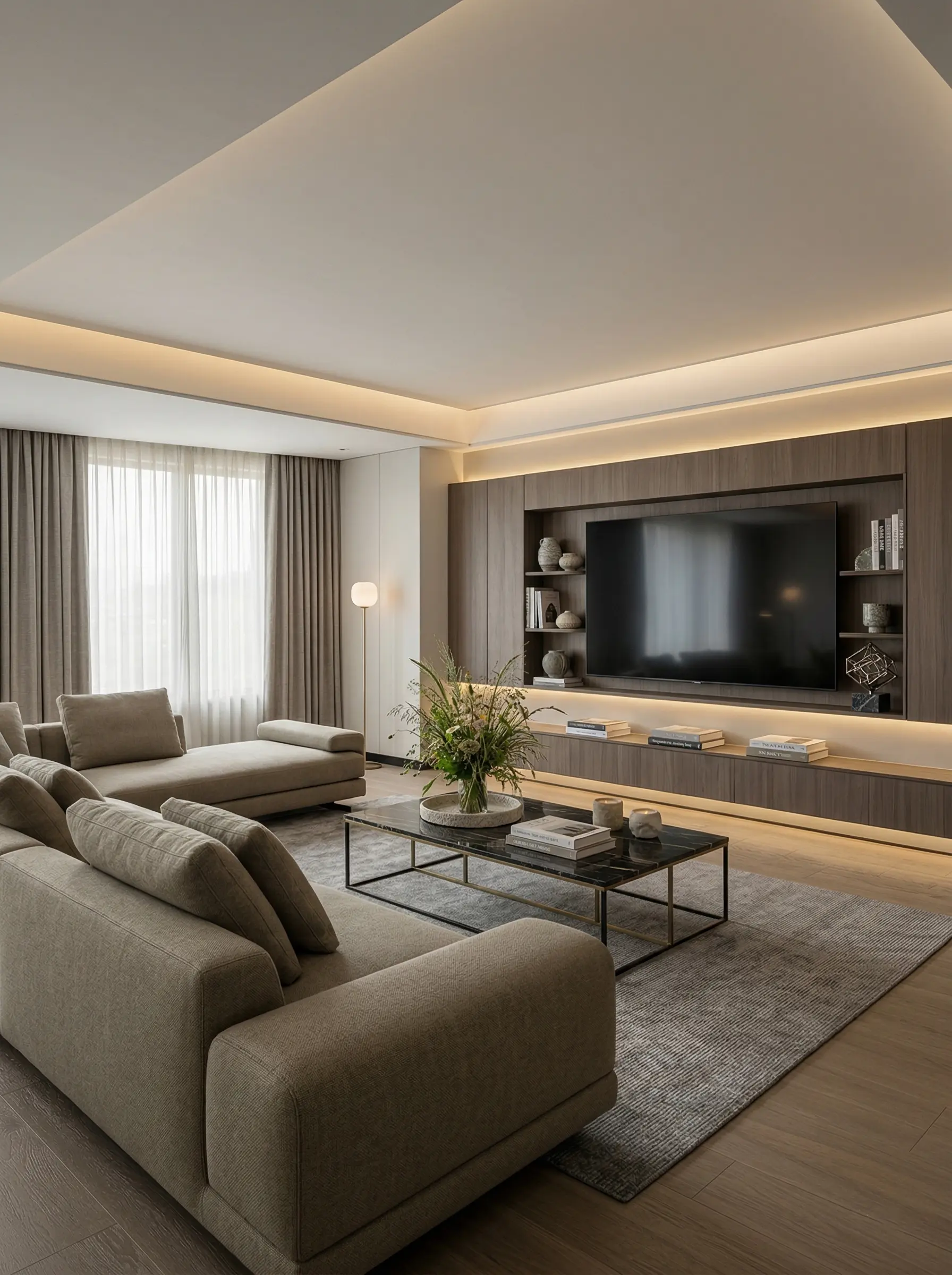 意式极简风落地后全家夸爆了！成都装修