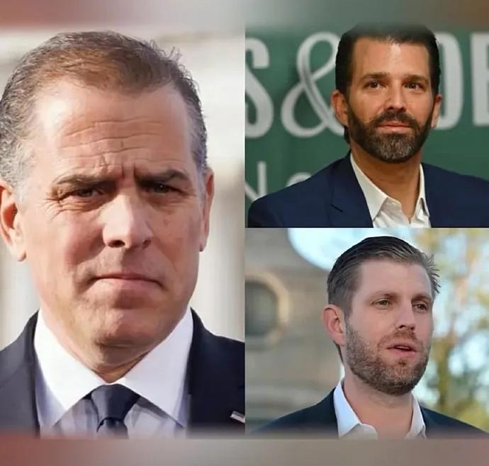 总统儿子“约架”？拜登和特朗普的“世仇”，居然延续到了下一代身上。

4月9日，