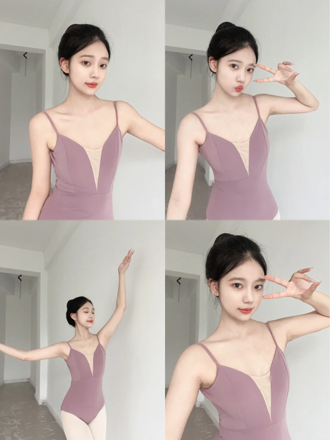 紫色体操服💜好温柔的颜色｜舞蹈生