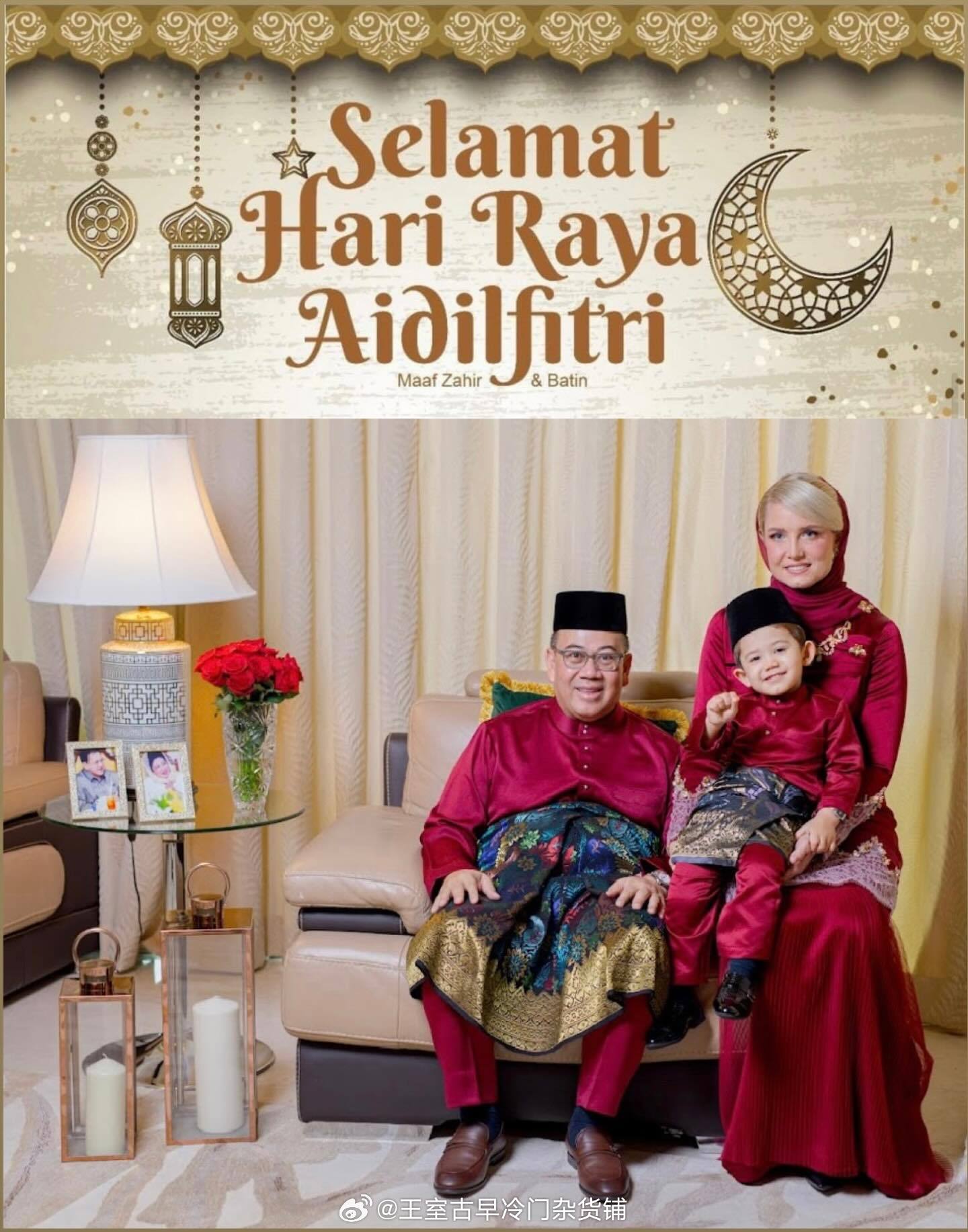 王室王室马来西亚王室吉兰丹 索菲全家新的合影。 