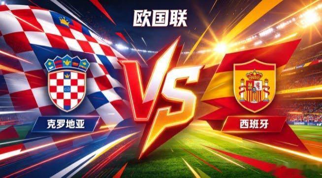 欧国联 克罗地亚 vs 西班牙克罗地亚的竞赛底色，是「以韧织网，以变寻隙」。不被