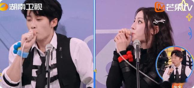 大哥这舞台范儿绝了！檀健次吹气球变萨克斯表演，《海芋恋》间奏惊艳全场。