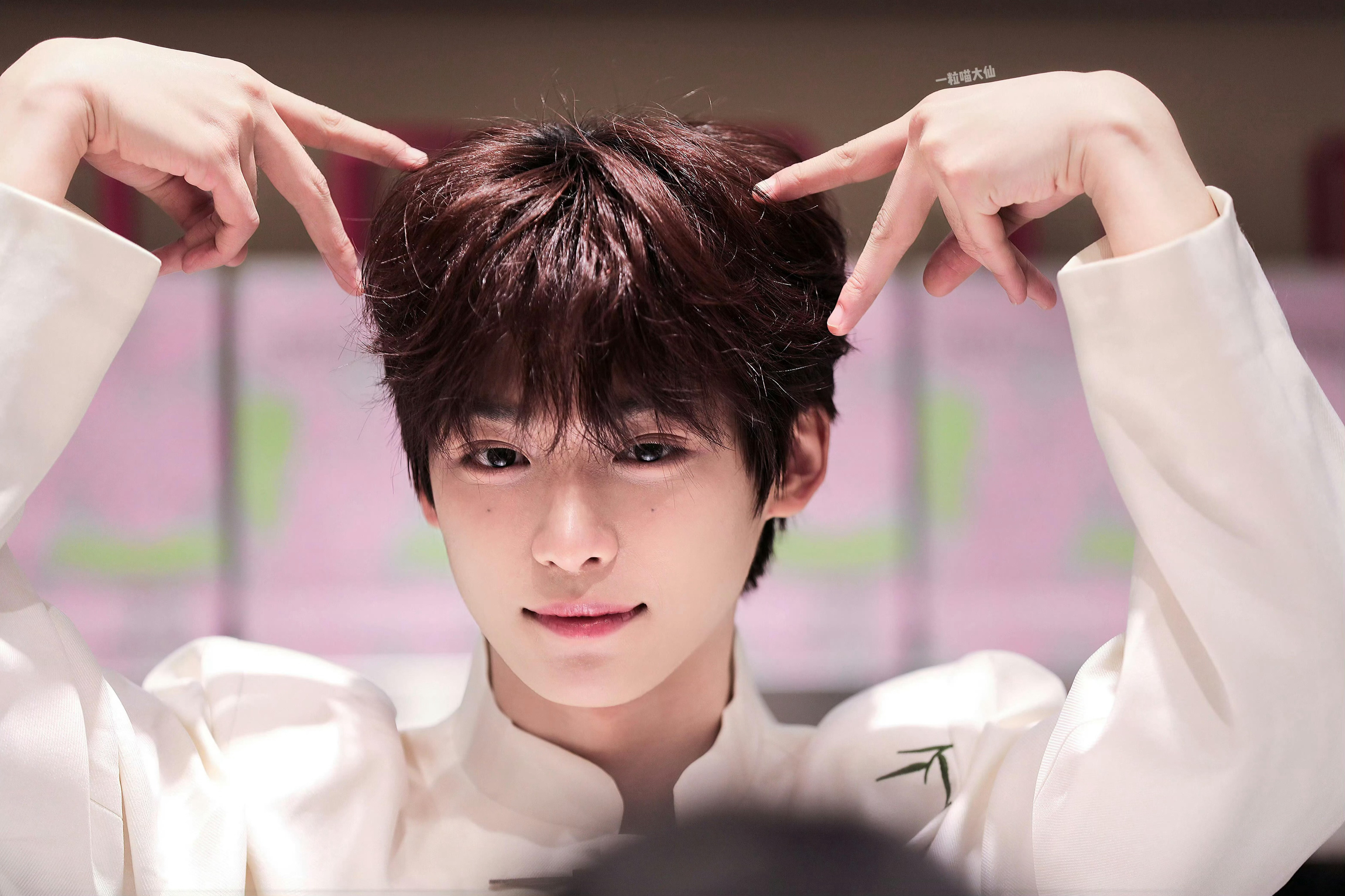 梓渝换了新发色谁看茉莉奶白不心动 白月光级别 小梓渝真的是一块香香软软的小蛋糕?