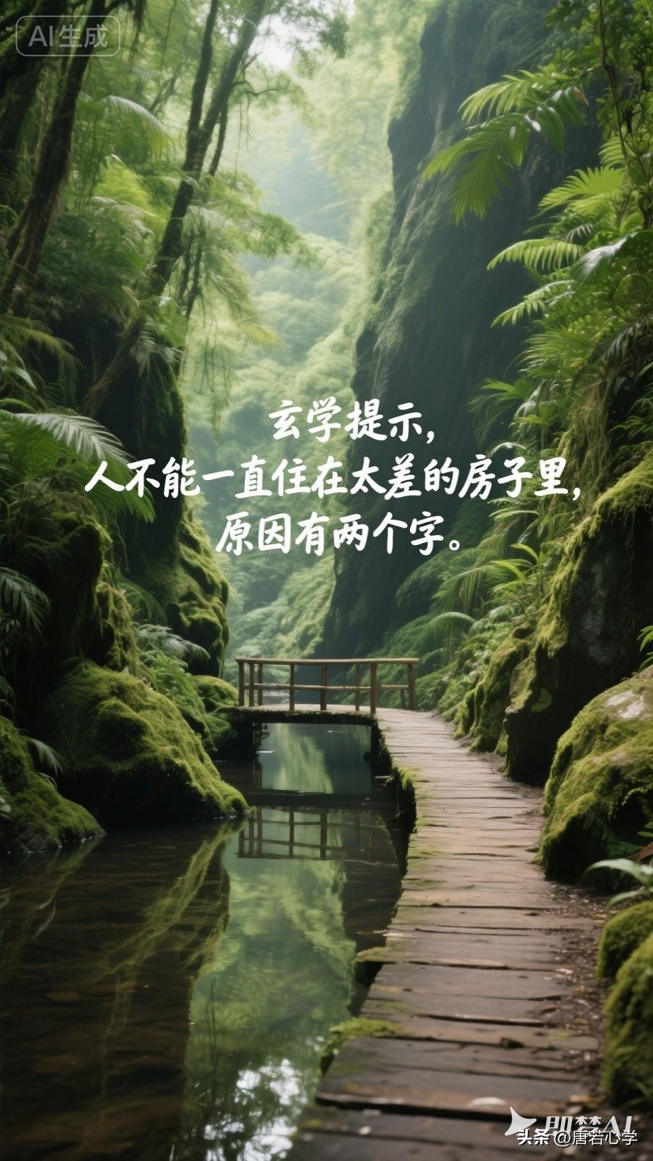 玄学提醒，人真的不能一直住太差的房子，原因就两个字。

这两个字就是“场域”。