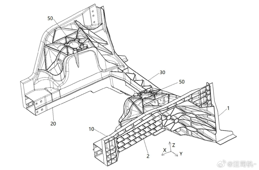 小米汽车，前舱一体压铸专利，下一代车型？ 