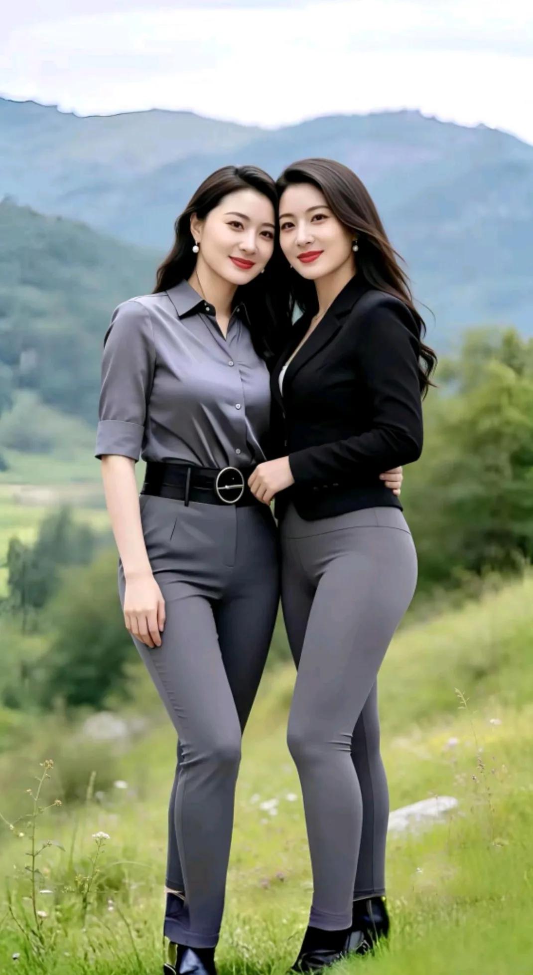 双胞胎姐妹
颜值双胞胎姐妹