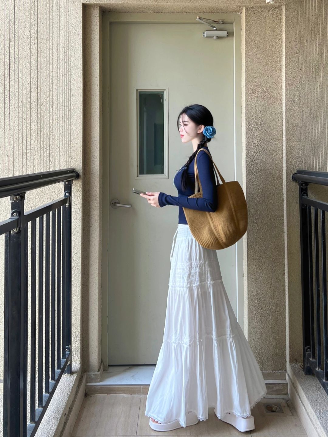 收到这条裙子的时候！我满脑子都是出去玩！