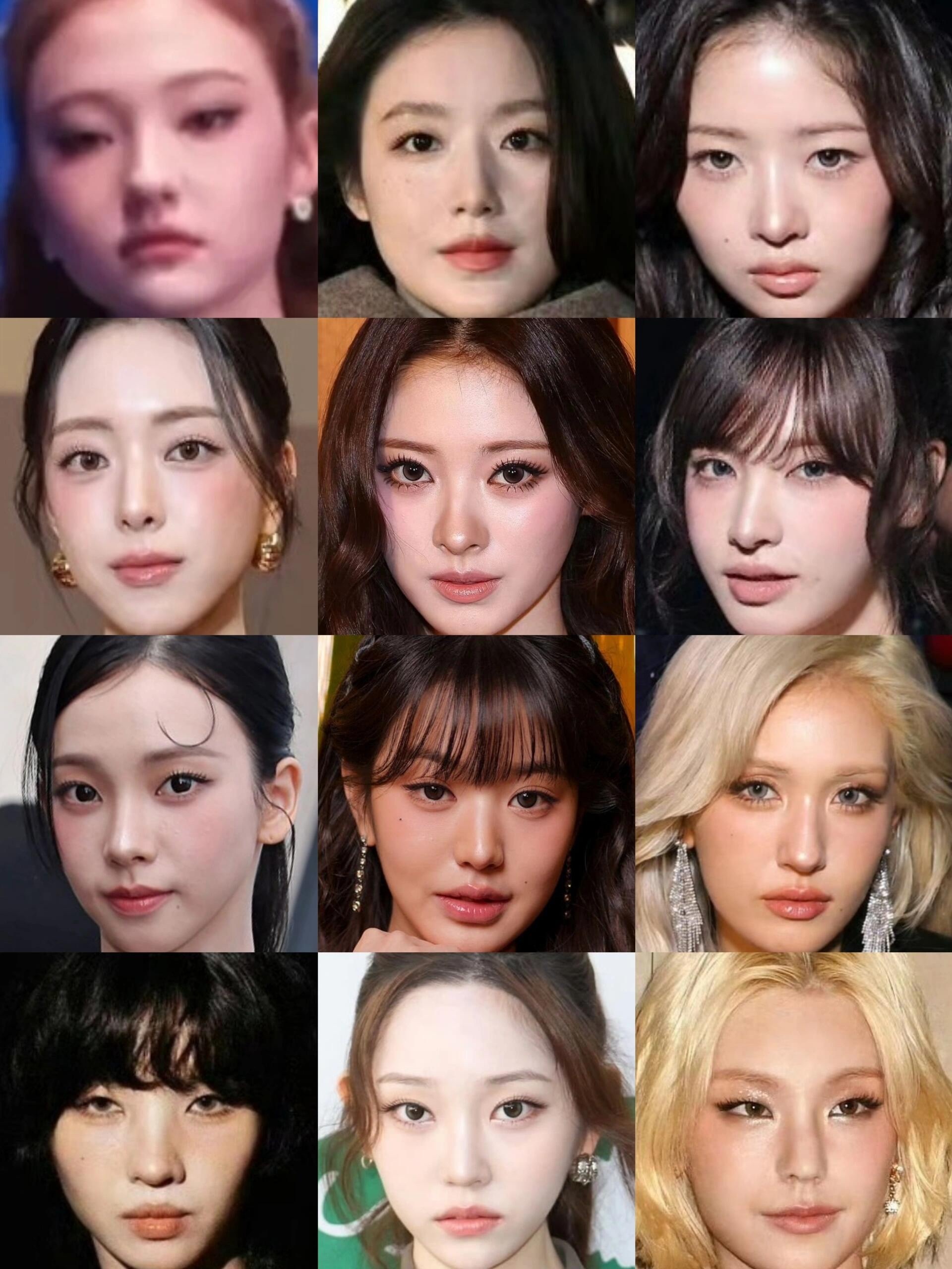 网友汇总的近期亮相时装周K-POP女爱豆G社怼脸生图KPOP女爱豆时装周G社怼脸