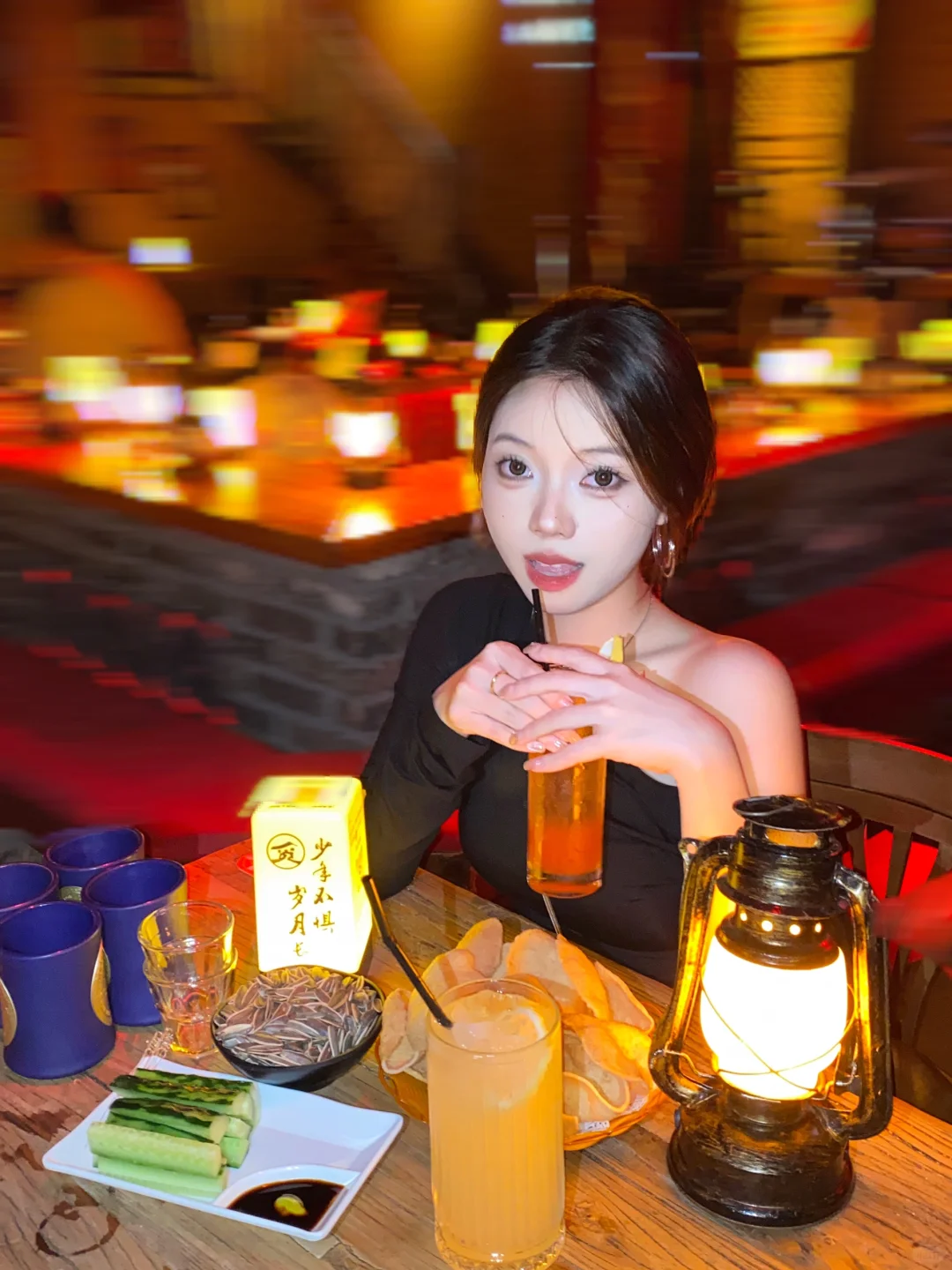 打工人加班后的放松微醺🥂时刻～