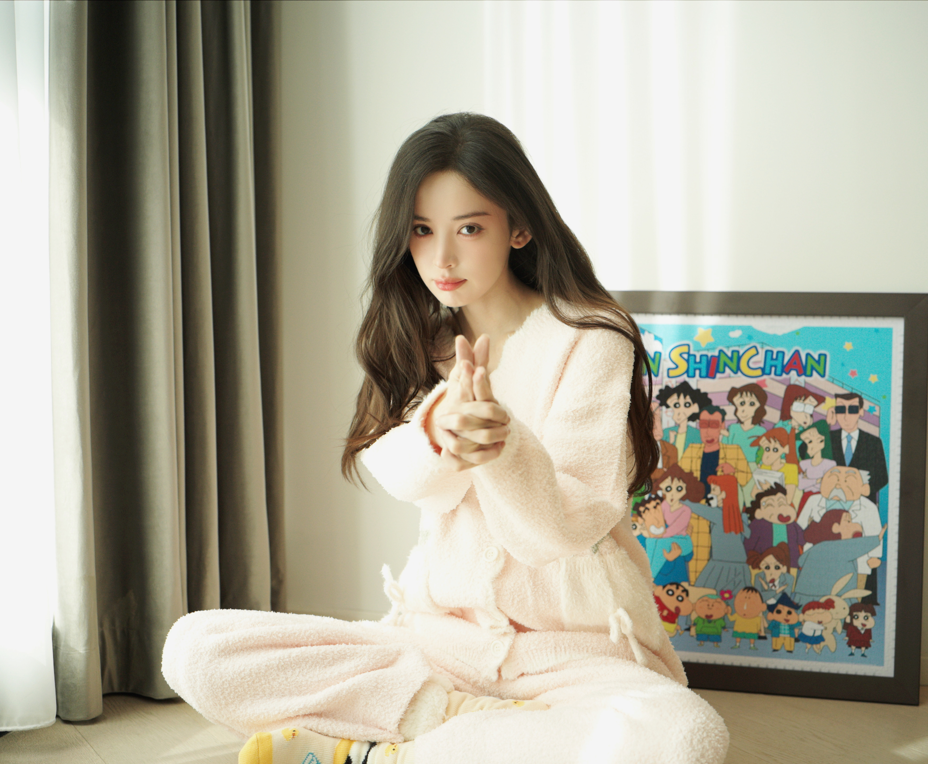 娜扎居家风随拍娜扎邻家姐姐 娜扎居家风随拍，娜扎邻家姐姐，谁懂这个居家风的娜扎有