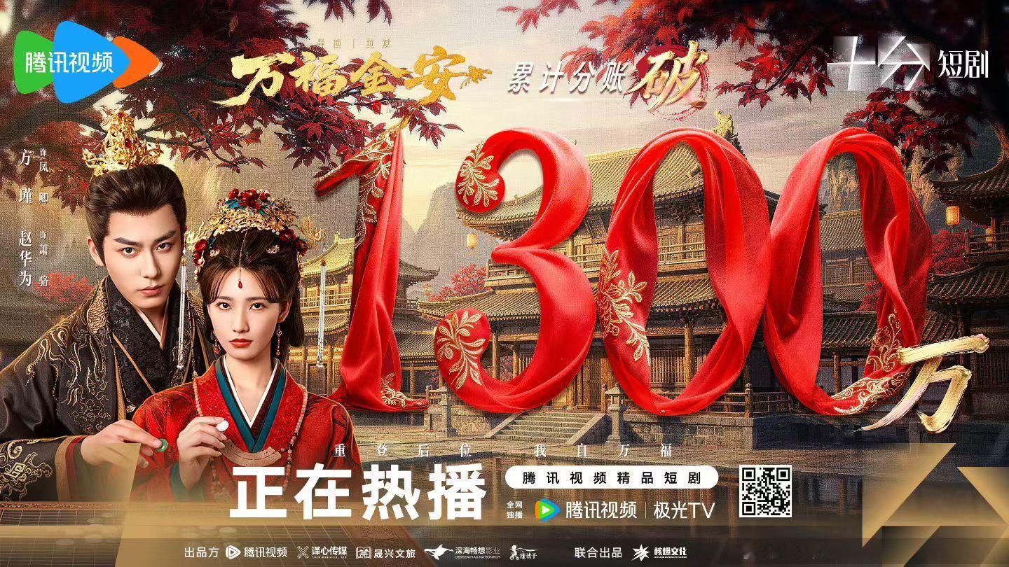 方瑾万福金安 方瑾X赵华为，我们原创的宫斗爽剧，小万福票房分账更新啦，4月29日