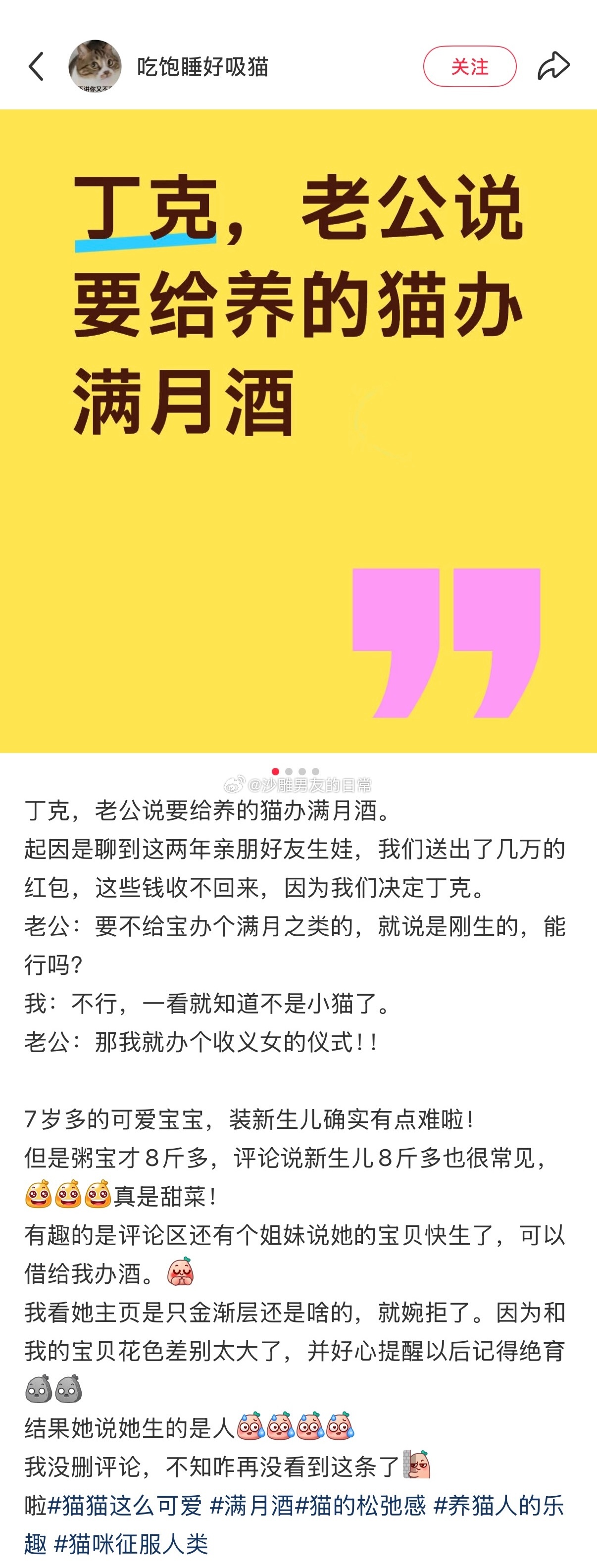 找到适合丁克的收礼方式了！支持给猫猫办生日宴[开学季] ​​​