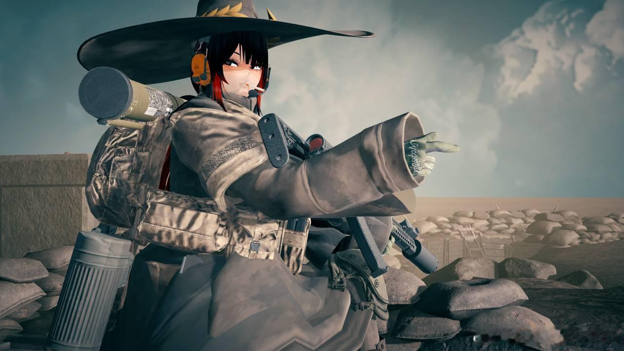 施展高速热焰破甲魔法前的观测 ​​​