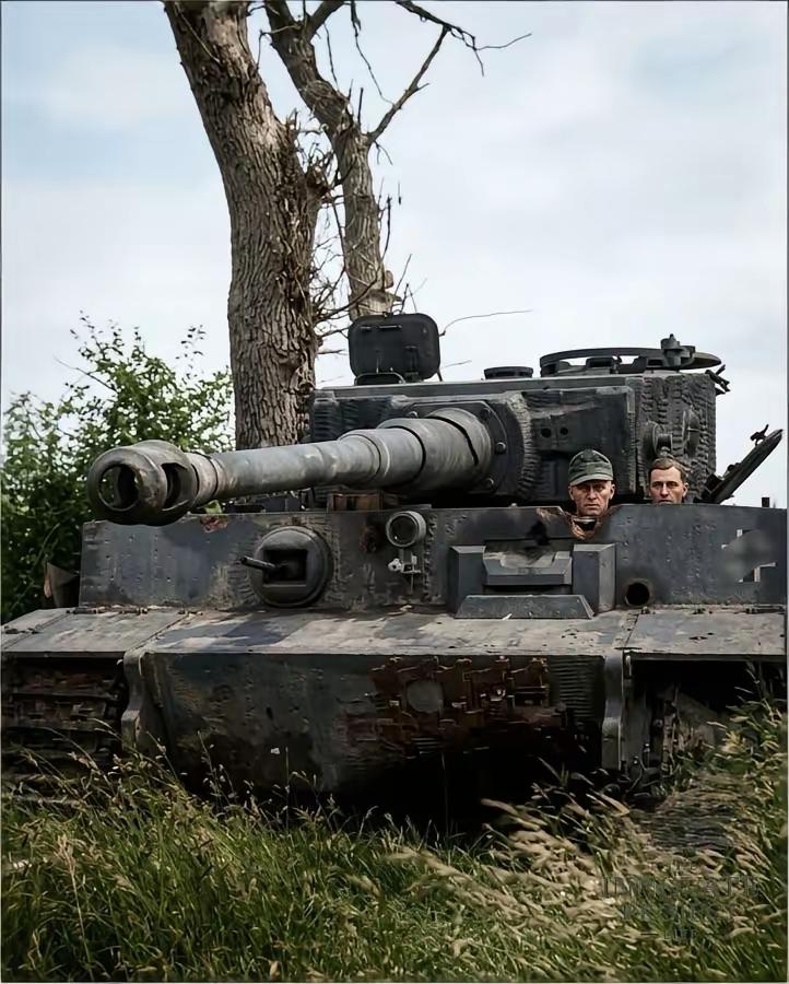 坦克隐藏的深，它就是一座铜墙铁壁的堡垒！